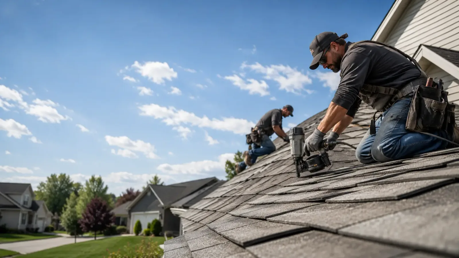Storm Damage Roof Repair in Plainfield, PA near me